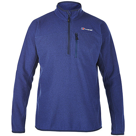 Berghaus Stainton Fleece Half Zip Jacket - Men's-Dark Blue/Blue-Large