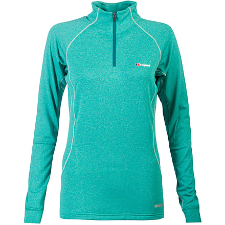 Berghaus Thermal Base Half Zip - Women's Medium - Green