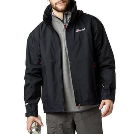 Berghaus Thunder Insulated Jacket Hooded - Men's Large - Black