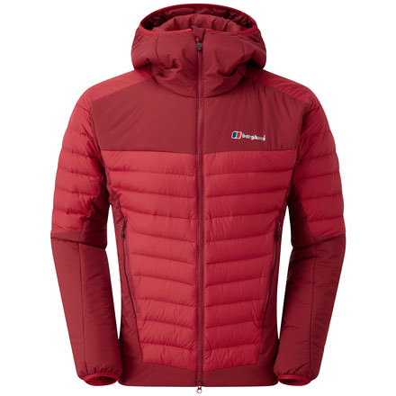 Berghaus Ulvetanna Hybrid 2.0 Insulated Jacket - Men's-Haute Red/Red Dahlia-Medium