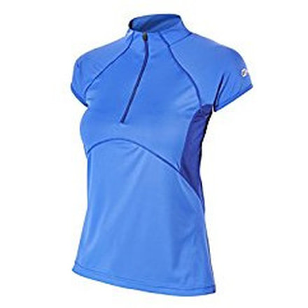 Berghaus Vapour II SS Base Zip Tee - Women's -Dark Blue-Medium