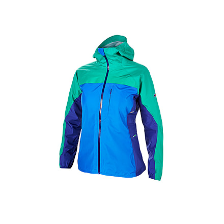 Berghaus Vapour Storm Jacket - Women's-Parakeet Green/Race Blue-Small
