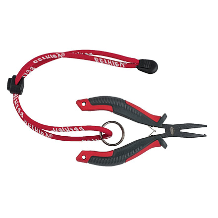 Berkley 4.5in XCD Split Ring Pliers, Red/Gray/Black, 1402792