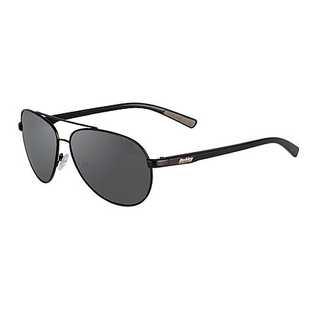 Berkley BER001 Sunglasses, Black Frame, Grey Lens, 1479092