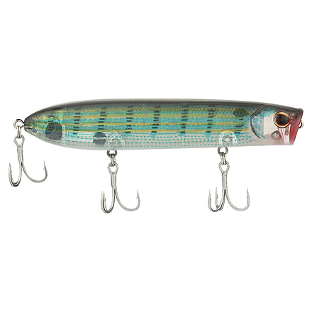 Berkley Cane Walker Saltwater Hard Bait, Topwater, Saltwater, 110, 5/7 oz, 110mm, Topwater, Hook Size 6, 3 Hooks, Pinfish, 110, 1573056