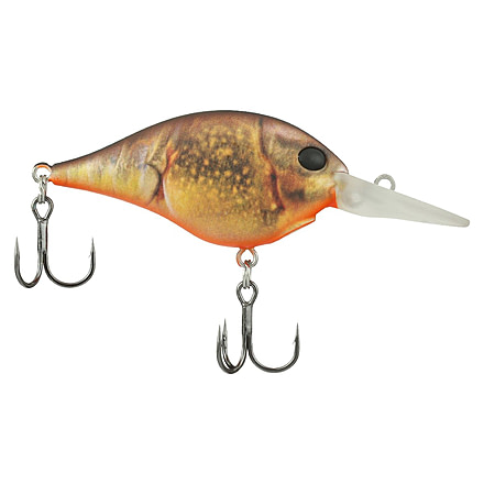 Berkley Dime Hard Baits, Crankbaits, Freshwater, 1/2 oz, HD Brown Craw, 6, 1596570
