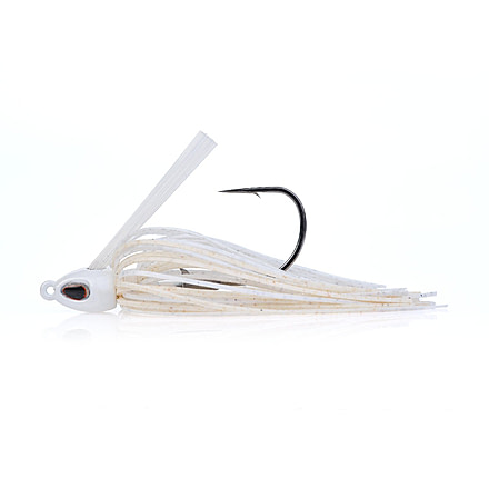 Berkley Finesse Swim Jig, 1/4 oz, Hook Size 3/0, White, 1557861