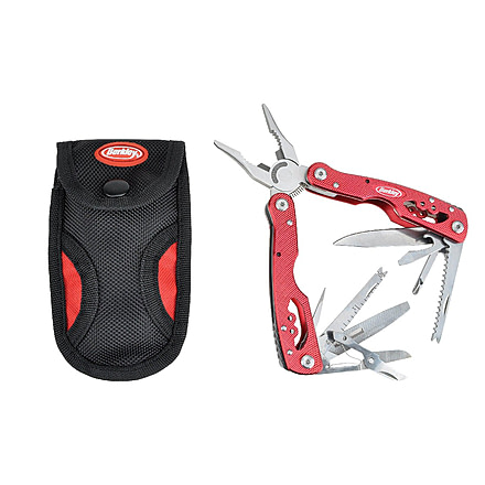 Berkley Fishing Multi-tool, Red, 1318396