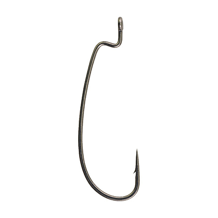 Berkley FSN19OFFW5/0 Fusion19 Hooks Offset Worm 1362185, Smoke Satin, 5/0, 1362185