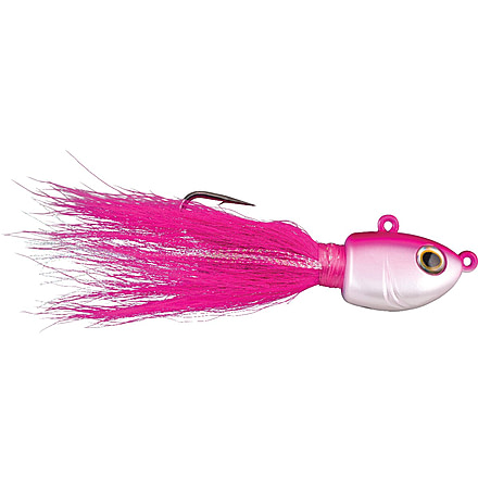 Berkley Fusion19 Bucktail Jigs, 3/4 oz, Pink, 5/0, 1482983
