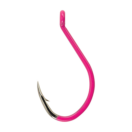 Berkley Fusion19 Colored Octopus Hook, Needle Point, Offset, Pink, Size 2, 6 per Pack, FSN19COCT2P