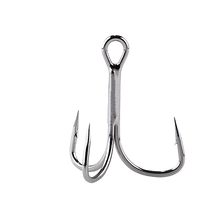 Berkley Fusion19 EWG Treble Hooks, Hook Size 6, Black Nickel, 1504522