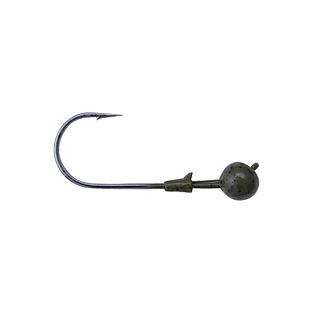 Berkley Fusion19 Shakey Head, Hook Size 3/0, 1/16oz, Green Pumpkin, 1504375