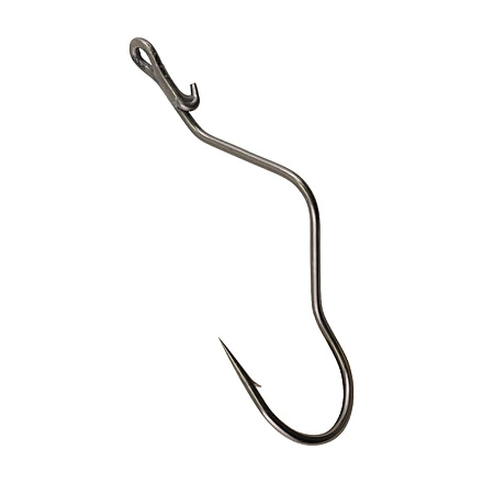 Berkley Fusion19 Slow-Turn Hooks, Smoke Satin, 1/0, 1405846