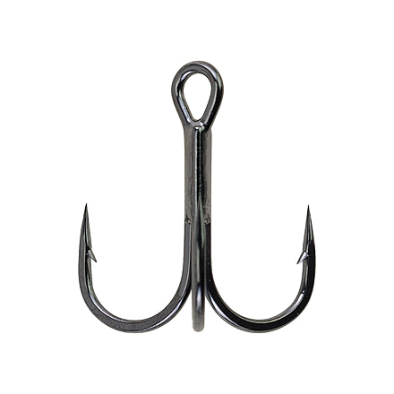 Berkley Fusion19 Treble 1x Hooks, Black Nickel, 10, 1405850
