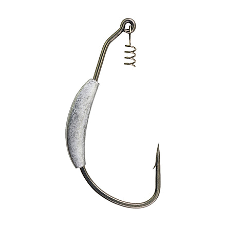 Berkley Fusion19 Weighted Swimbait Hooks, Smoke Satin, 7/0, 1362180