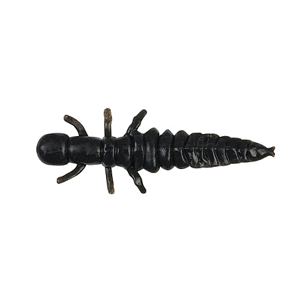 Berkley Gulp! Hellgramite Soft Bait, 3in, 12 Pack, Black, 1204720