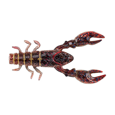 Berkley PowerBait Champ Craw Creature Bait, 3.5in, 6 Pack, HD Mean Craw, 1523472