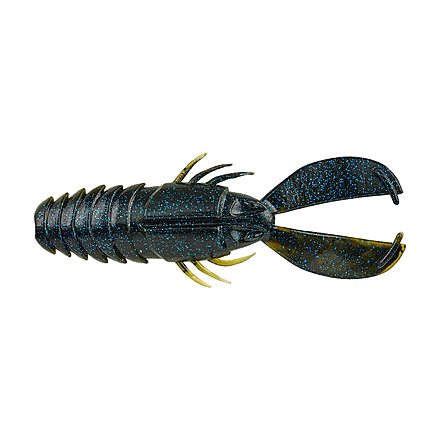 Berkley PowerBait Crash Craw Soft Bait, 3.5in, 8 Pack, GOAT, 1546097