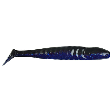 Berkley PowerBait Grass Pig 5in Body &amp; tail design creates a wiggle, Versatile swim bait, 6ct. Blue Back Silver Fleck, PBCGP5-BBSF