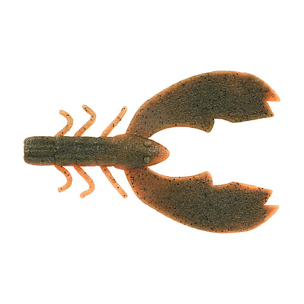 Berkley PowerBait MaxScent Chigger Craw Soft Bait, 3in, 8 Pack, Yummy Craw, 1520649