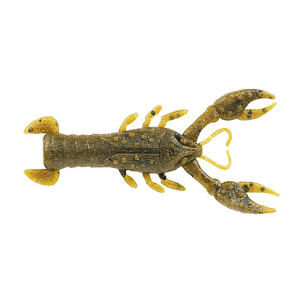 Berkley PowerBait MaxScent Lilft Trooper Soft Bait, 2 1/2in, 8 Pack, Green Pumpkin, 1520665