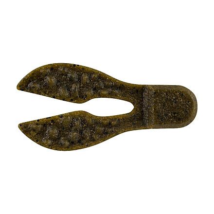 Berkley PowerBait MaxScent Meaty Chunk, 3in, 6 Pack, Green Pumpkin, 1436799