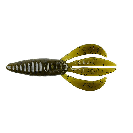 Berkley PowerBait Pit Boss Creature Bait, 8, 4in, Green Pumpkin, 1423756