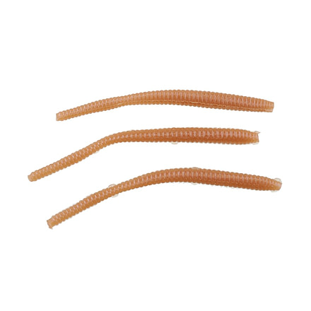 Berkley PowerBait Power Floating Trout Worm, 15, 3in, PowerBait, Natural, 1307603