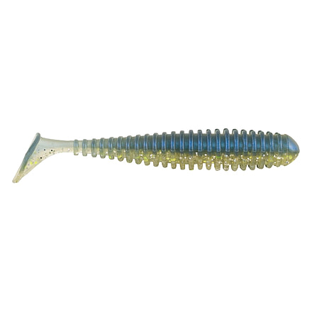 Berkley PowerBait Power Swimmer Swimbaits, 3.8in, 6 Pack, Sexy Shad, 1523431