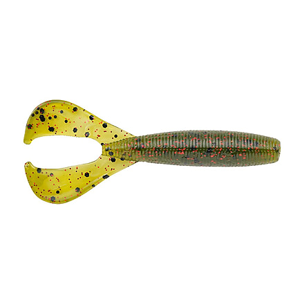 Berkley PowerBait The Boss Grub Soft Bait, 3in, 9 Pack, Watermelon Red, 1546038