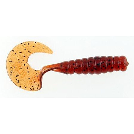 Berkley PowerBaits Power Grubs Grub, 15, 3in, Pumpkinseed, 1307446