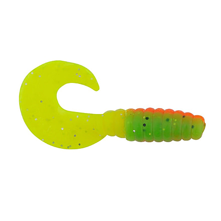 Berkley PowerBaits Power Grubs Grub, 20, 2in, Firetiger, 1307434