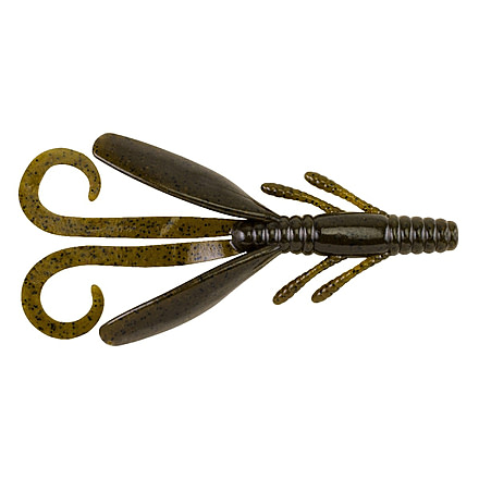 Berkley PowerBaits Power Hawg Creature Bait, 8, 4in, Green Pumpkin, 1478882