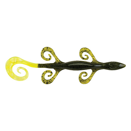 Berkley PowerBaits Power Lizzard Lizard, 9, 6in, Watermelon/Chartreuse, 1480572
