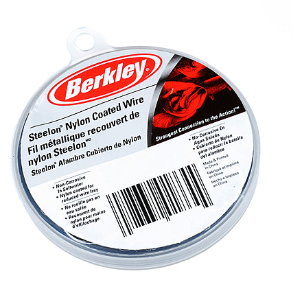 Berkley Steelon Nylon Coated Wire Black, 30 lb, 30 ft 176118