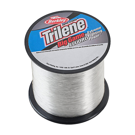 Berkley Trilene Big Game Fluorocarbon Line, 20lb, Clear, 0.015 in/0.37 mm, 1606131