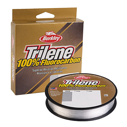 Berkley Trilene Fluorocarbon Professional Grade Filler Spool Line, 15 lb, 200 Yards, Clear, 1562623