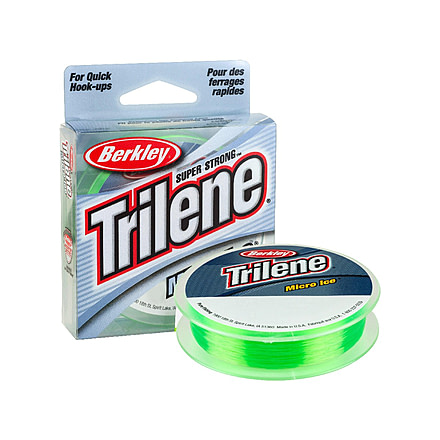 Berkley Trilene Micro Ice Mono Line 3Lb 110yd, Solar, 0.007 in/0.17 mm, 1237056