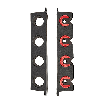 Berkley Twist Lock Utility 4 Rod Rack, Black/Red, 1546010