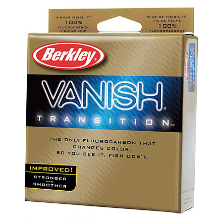 Berkley Vanish Transition Fluorocarbon 250 yds. - 10 lb. Test 112059