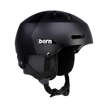 Bern Helmets Macon 2.0 Carbon Fiber DVRT Winter Helmet Barn Deal, SM48V23GLP1