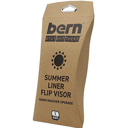 Bern Helmets Summer Liner Universal Junior Package w Flip Visor, VVJRUVS2