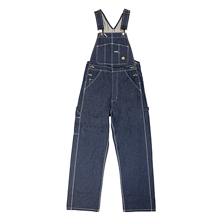 Berne Boulder Unlined Bib Overall - Mens, Denim, 54X30, B1212DNS540