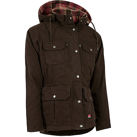 Berne Concealed Carry Ladies Lima One Three Jacket - Women's, Dark Brown, Extra Large, Regular, 92021333793