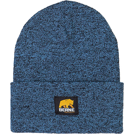 Berne Heritage Knit Cuff Cap - Unisex, Blue Black, OSFA, H150BBKR400
