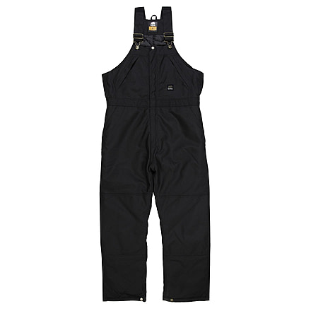 Berne ICECAP Insulated Bib Overalls- Mens, Black, Small Short, NB834BKS360