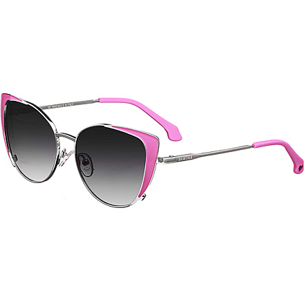 Bertha Bailey Handmade in Italy Sunglass - Womens, Pink, One Size, BRSIT109-2