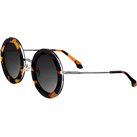 Bertha Jimi Handmade in Italy Sunglass - Womens, Tortoise, One Size, BRSIT107-2