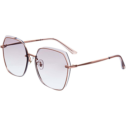 Bertha Renata Sunglass - Womens, Rose Gold/Pink, One Size, BRSBR046LB